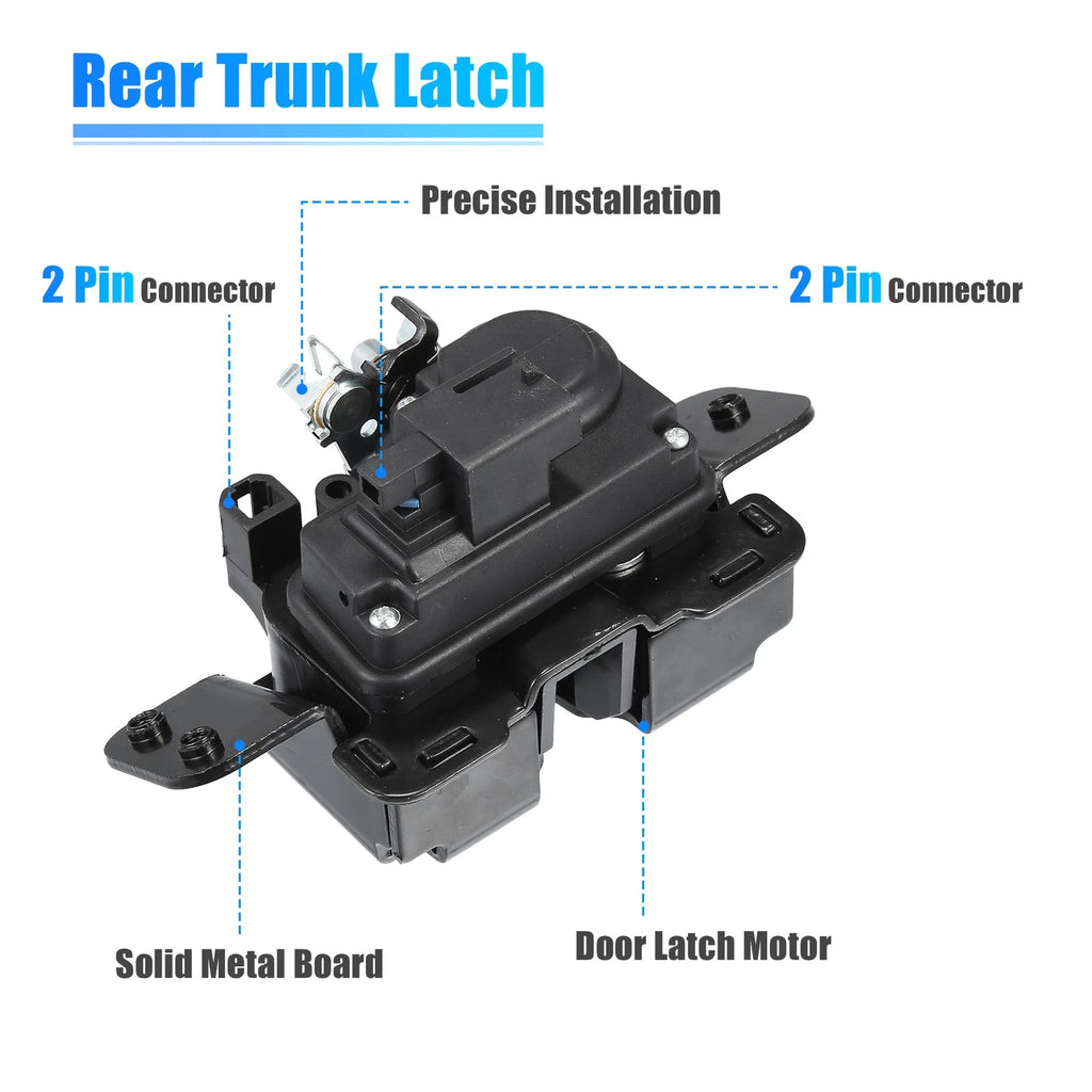 Rear Trunk Tailgate Lid Lock Actuator for Dodge Durango (2004–2005) No. 55362102AB