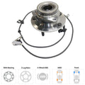 Wheel Hubs for Dodge Ram 1500 (1997–1999) Front Left/Right 4WD ABS