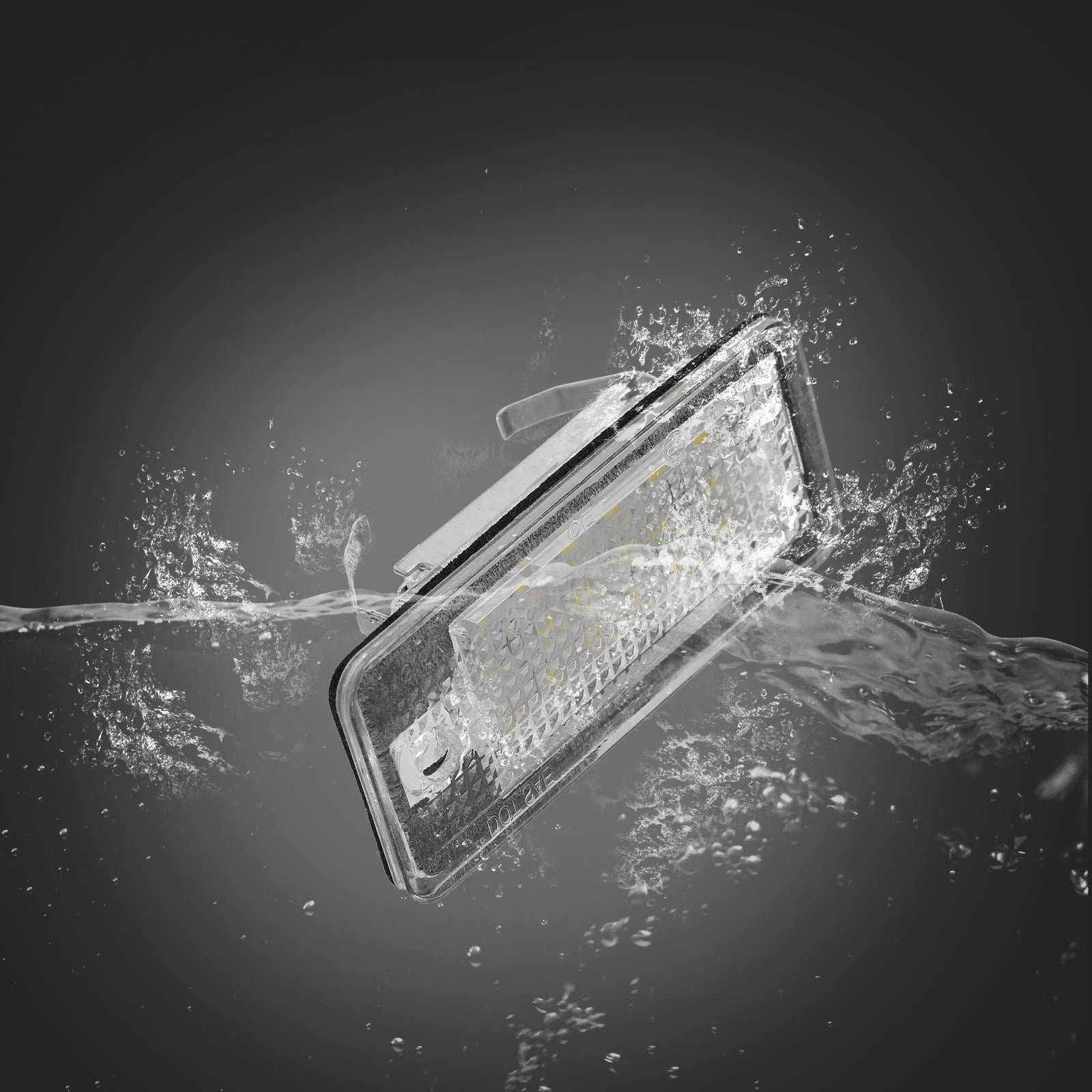2X LED License Plate Light for Audi A3 A4 A5 A6 A8 S3 S4 S5 S6 S8 (2000–2023)