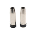 Pair of Gas Nozzles for MB 24 KD MIG Welding Torch (Conical Copper)