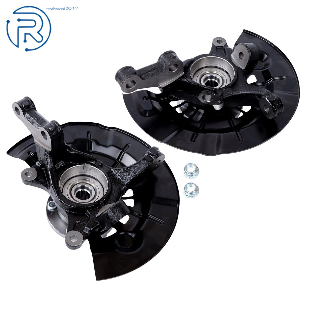 2X Front Steering Knuckle & Wheel Hub Bearing Assembly for Toyota Camry (2012-2017)