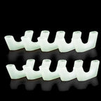 10Pcs Luminous Fishing Rod Rest Bracket Wear Guard Supplies