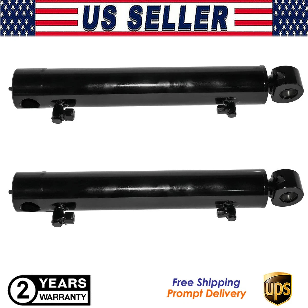 Pair Bucket Tilt Cylinders for Bobcat 773 S150 S160 S175 S205 T180 T190 (1990–2023)