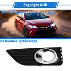 Front Left Fog Light Grill No. 5204006260 for Toyota Camry (2012–2014)
