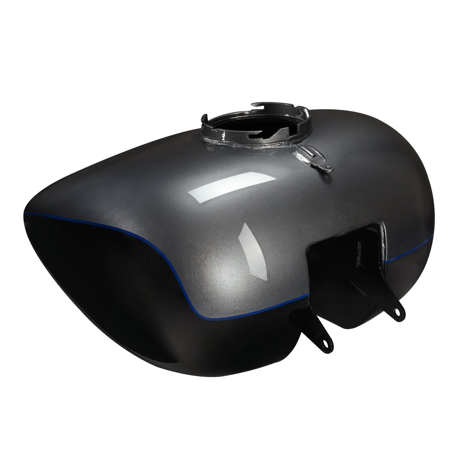 Fuel Gas Tank for Harley Road Glide (2008–2023) Gauntlet Gray Metallic/Vivid Black