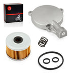 Oil Filter Cover & Oil Filter O-Ring for Honda Rancher 350 (2000–2006)