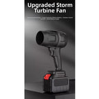 Blower Fan for Water Dust Removal with High Pressure Motor (No Batteries)