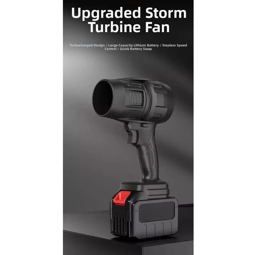 Blower Fan for Water Dust Removal with High Pressure Motor (No Batteries)