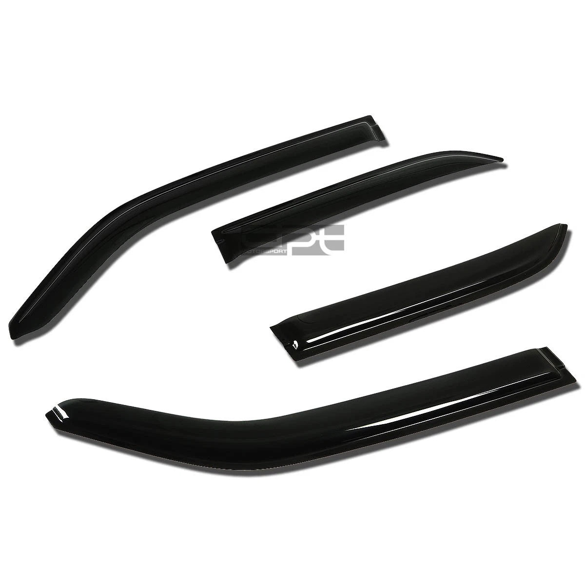 Set of 2 Smoke Tint Window Visors for Dodge Magnum/Chrysler 300C (2005–2010)