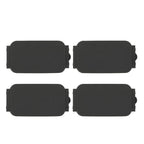 Set of 4 Side Truck Bed Molding Plug Hole Covers for Ford F150 F250 F350