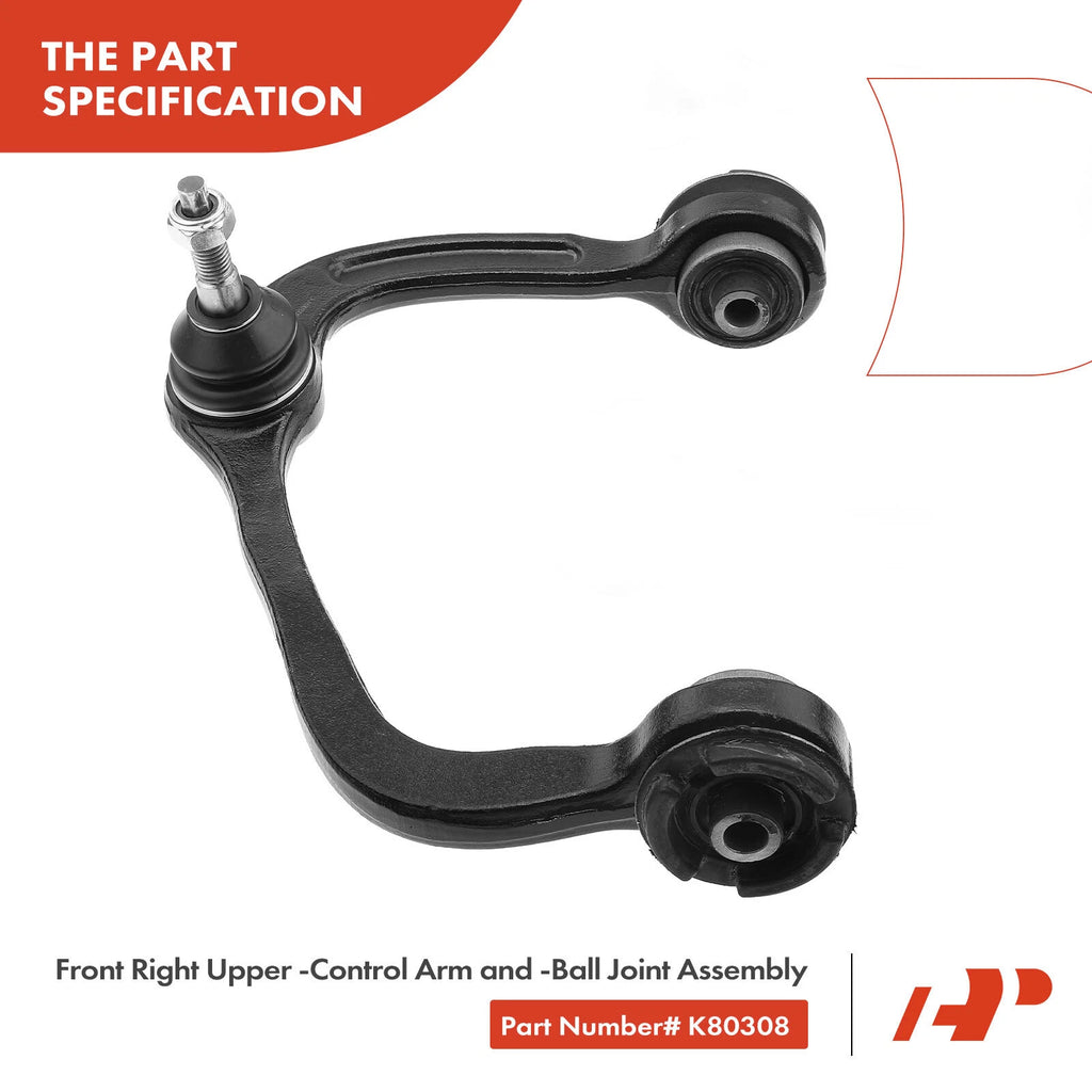 10x Front Control Arm with Ball Joint for Ford F-150 (2009–2014) 4WD