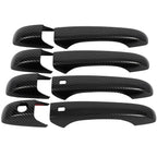 Set of 4 Door Handle Covers for Dodge Durango, Jeep Grand Cherokee
