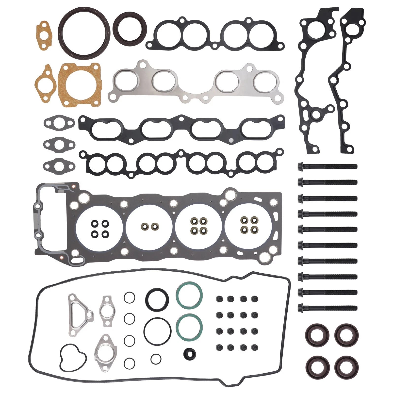 Head Gasket Set for Toyota 4Runner 2.4L 2.7L (1994–2000) 2RZFE 3RZFE w/ Bolts