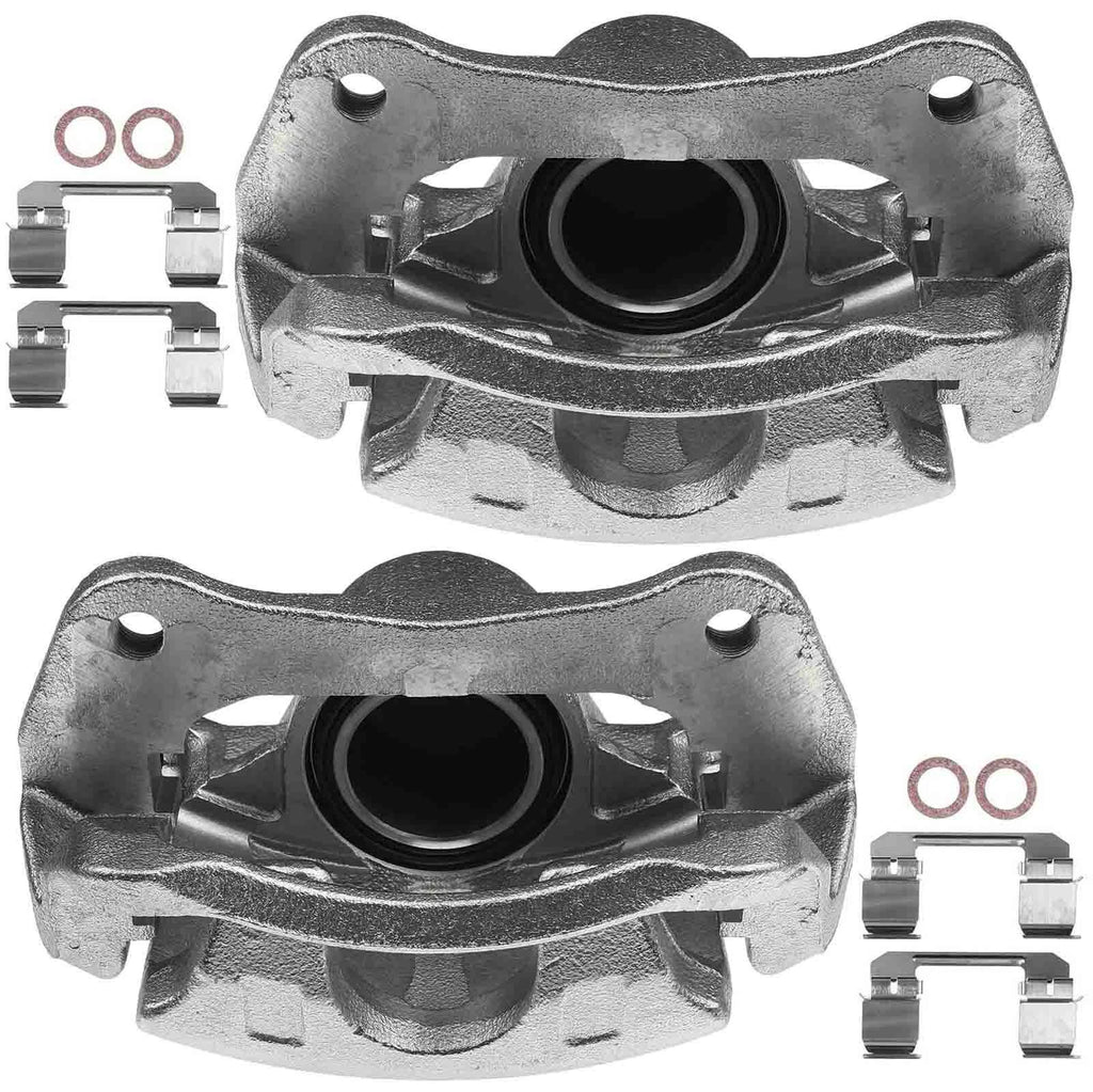 Pair Front Brake Calipers for Honda CR-V (2012-2016) FWD