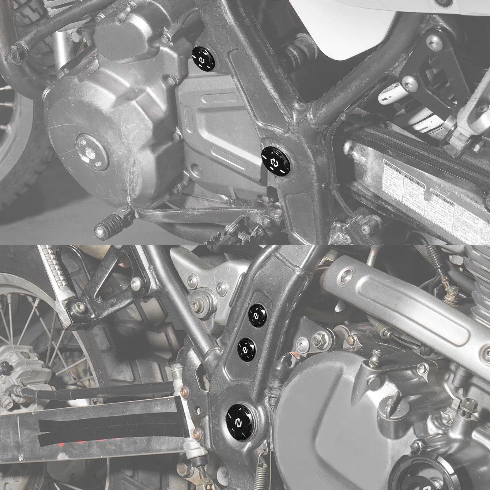 Rocker Pivot Cover Caps for Suzuki DR650SE (1996–2024)
