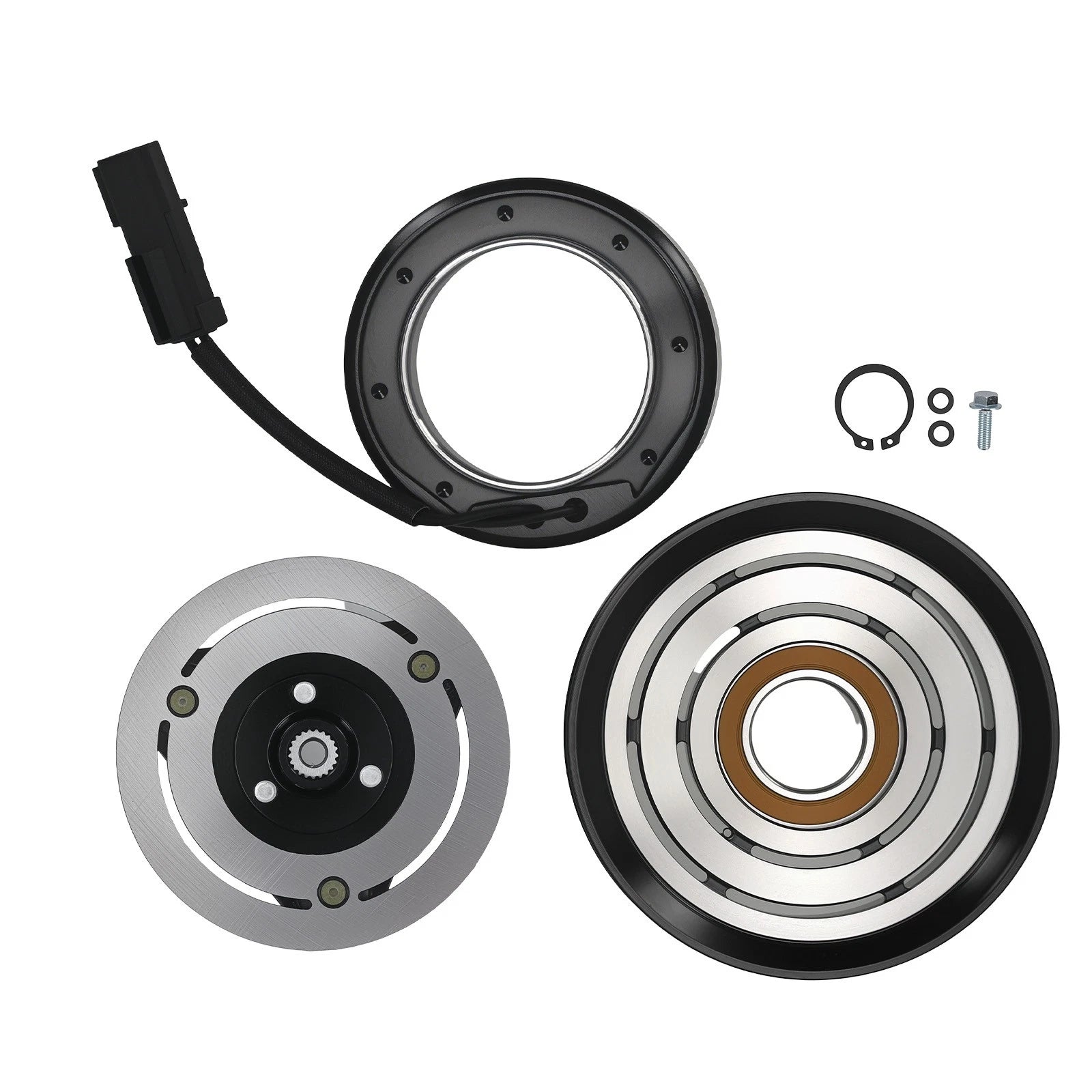 6PK Air Conditioning Compressor Clutch Kit for Jeep Liberty (2006–2008)