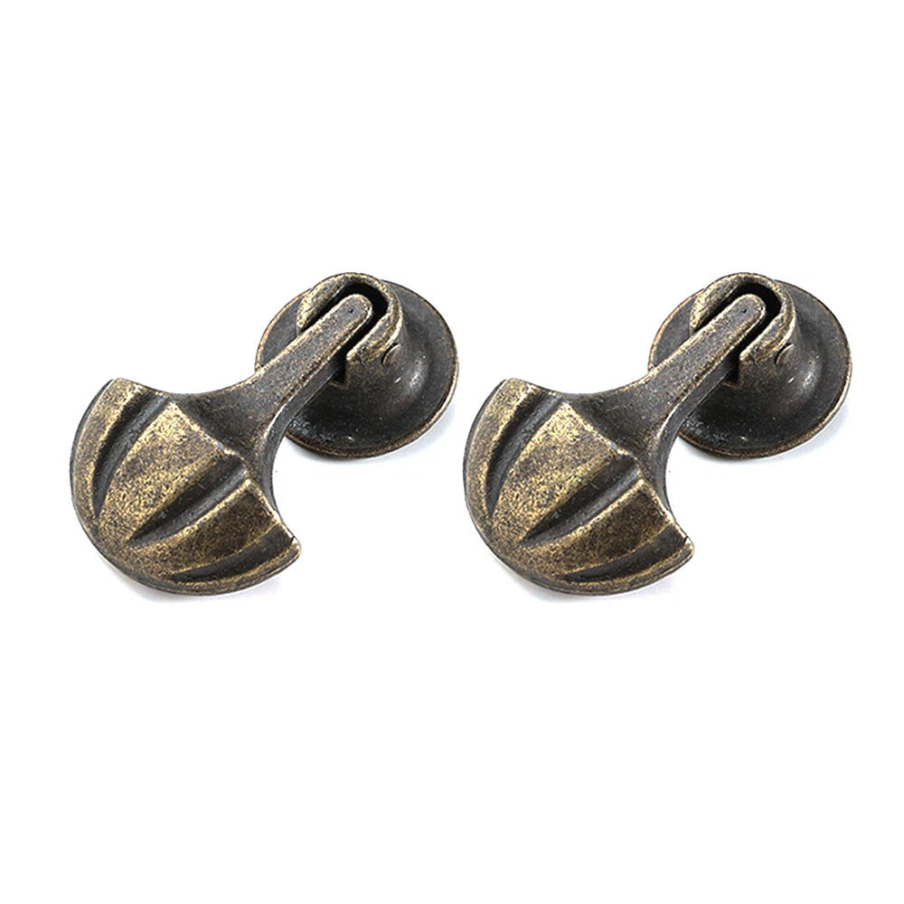 2X Vintage Furniture Pull Handle Drawer Door Knob Hardware