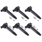 Ignition Coil Spark Plug Kit UF430 for Highlander Sienna Solara (2001–2007)