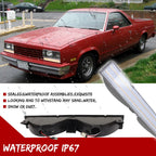 LED Clear DRL Signal Lights for Chevrolet El Camino Malibu Caballero