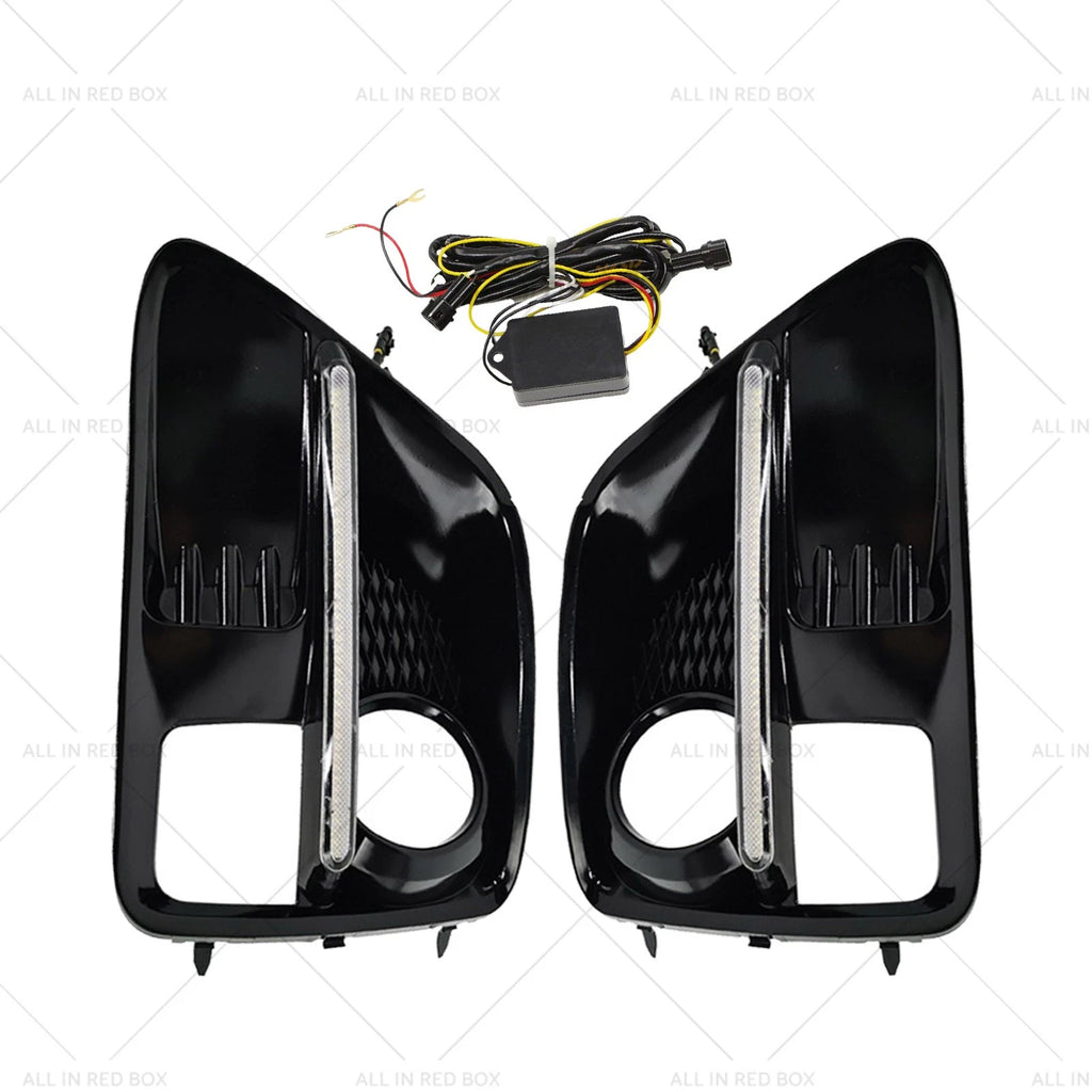 Pair Front LED DRL Turn Light Fog Lamp for Subaru WRX/WRX STi (2015–2017)