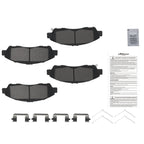 Front Disc Brake Pads Set for Chevrolet Traverse (2018–2020) GMC Acadia (2017–2020)