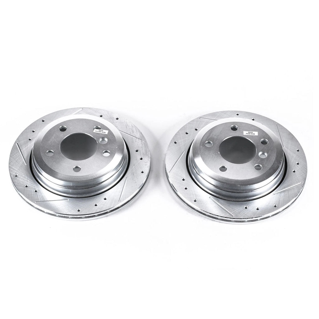 Set of 2 Powerstop Brake Discs for BMW 325i (2001–2005)