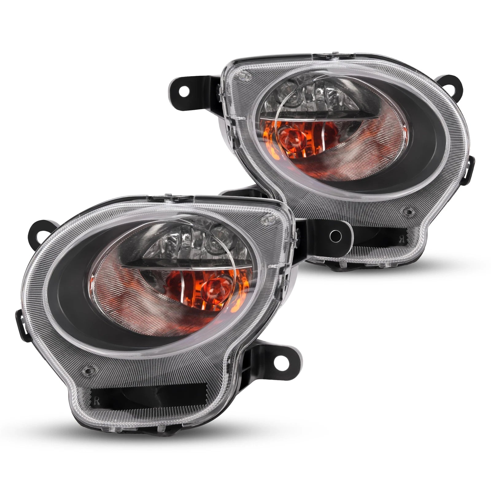 Clear Lens Turn Signal Parking Lights for Fiat 500 (2012–2017) Right + Left
