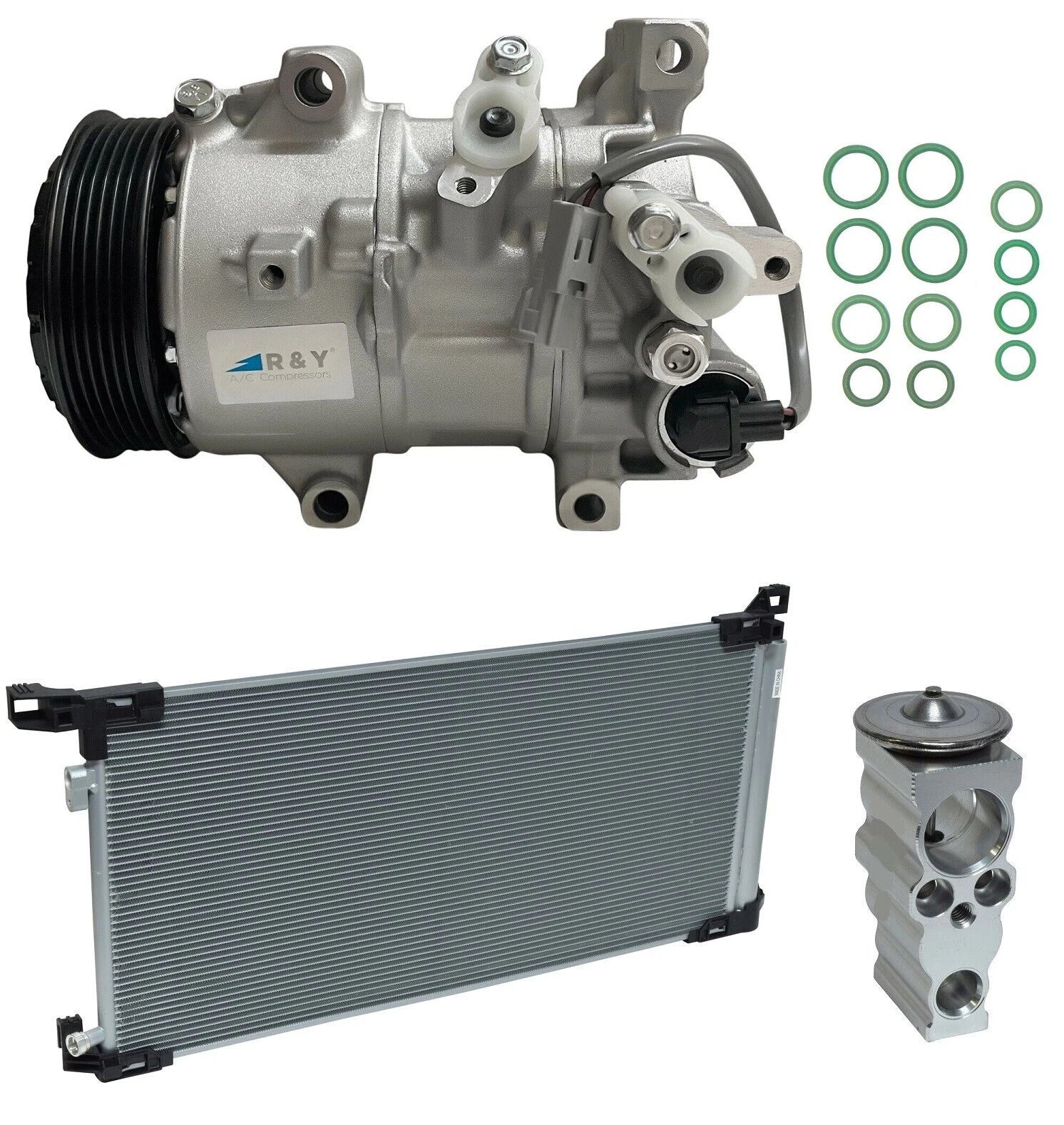 AC Compressor Kit with Condenser for Lexus UX200 2.0L (2019–2019)