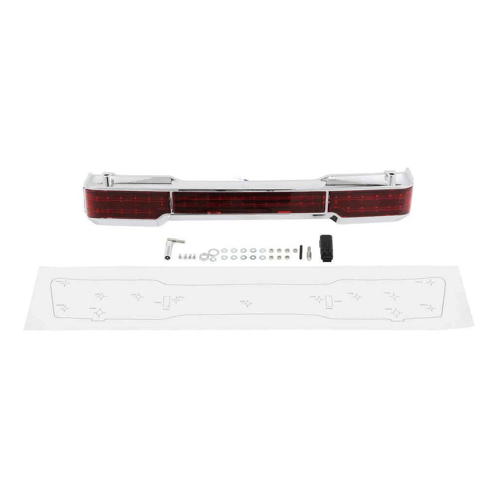 LED Red Tail Light for Harley Touring Electra Street Glide (1997-2008)