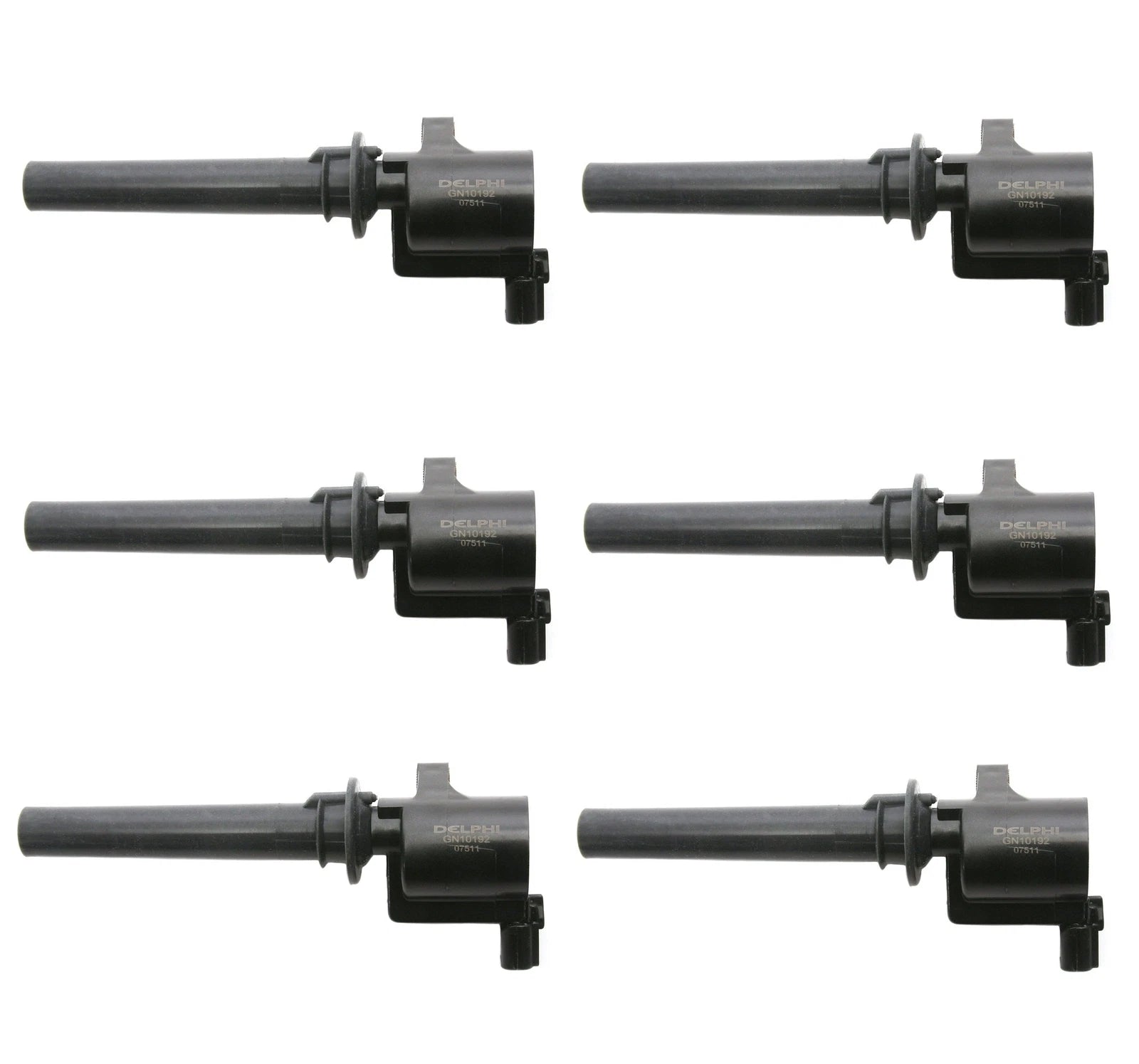 Set of 6 Ignition Coils for Mazda Tribute 3.0L V6 (2001–2009)