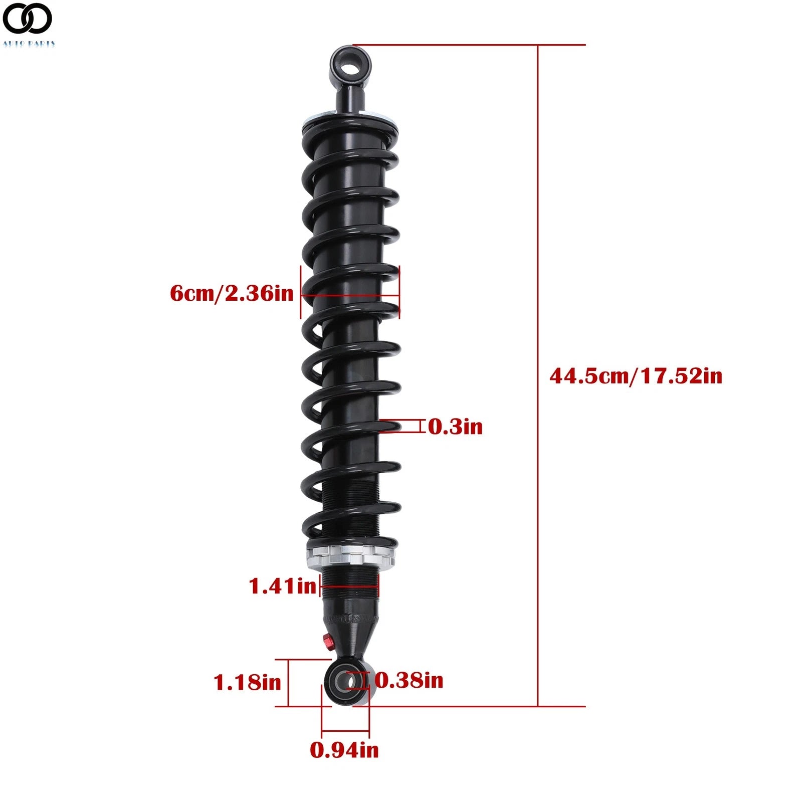 Rear Shock 52400-HN2-B41 for Honda Rubicon 500 GPScape (2004–2008)