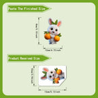 Rabbit Switch Sticker for Wall Glass (13x10cm)