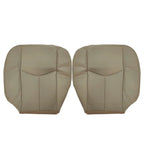Leather Bottom Seat Cover Set for Cadillac Escalade (2003–2006) - Tan
