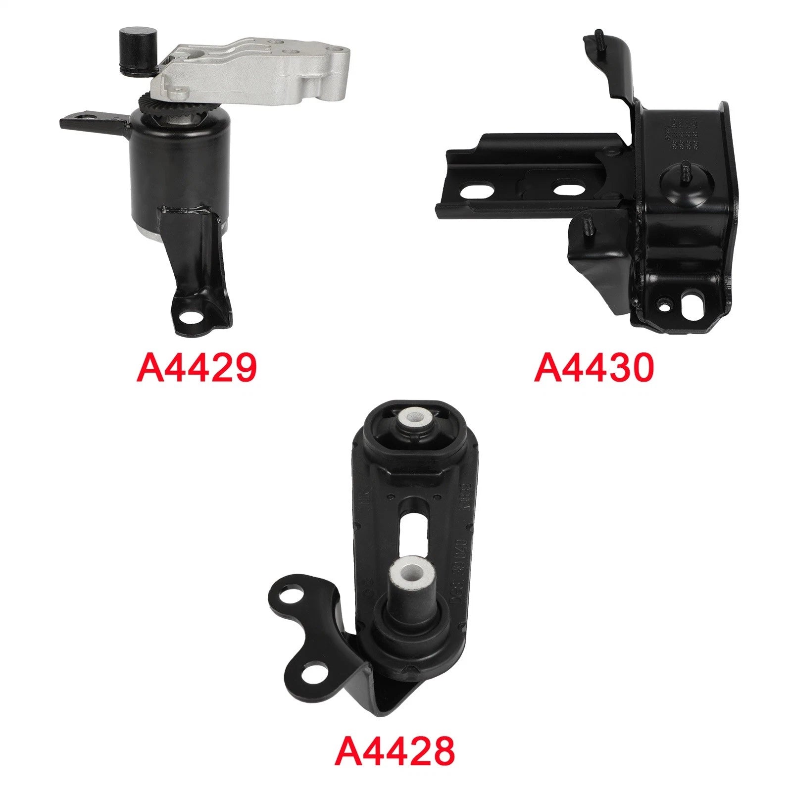 3X Engine Motor Mount for Mazda 2 (2011–2014)
