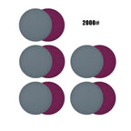 Sanding Discs Set of 5 Waterproof 1000-5000 Grit