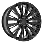 Gloss Black Wheel 24 Inch for 2002–2013 Chevy Avalanche 1500