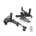 CNC Aluminum Rearsets Footpegs for Kawasaki Z400 / Ninja 400 (2018–2022)
