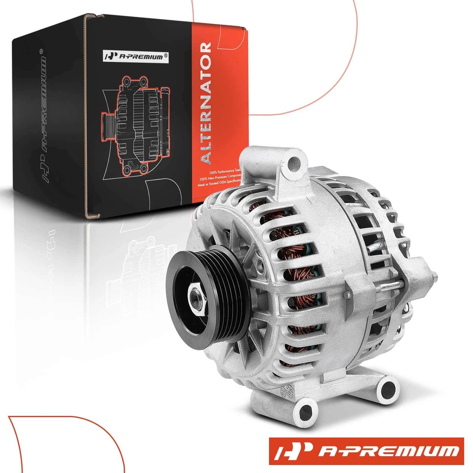 Alternator for Ford Windstar (1999–2003) 3.8L V6 135A 12V