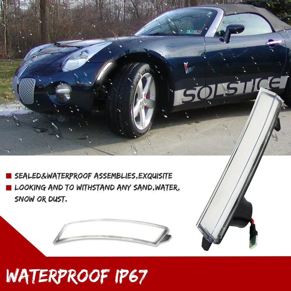 LED Front Side Marker Light Assembly for Pontiac Solstice & Saturn Sky (2006–2010)