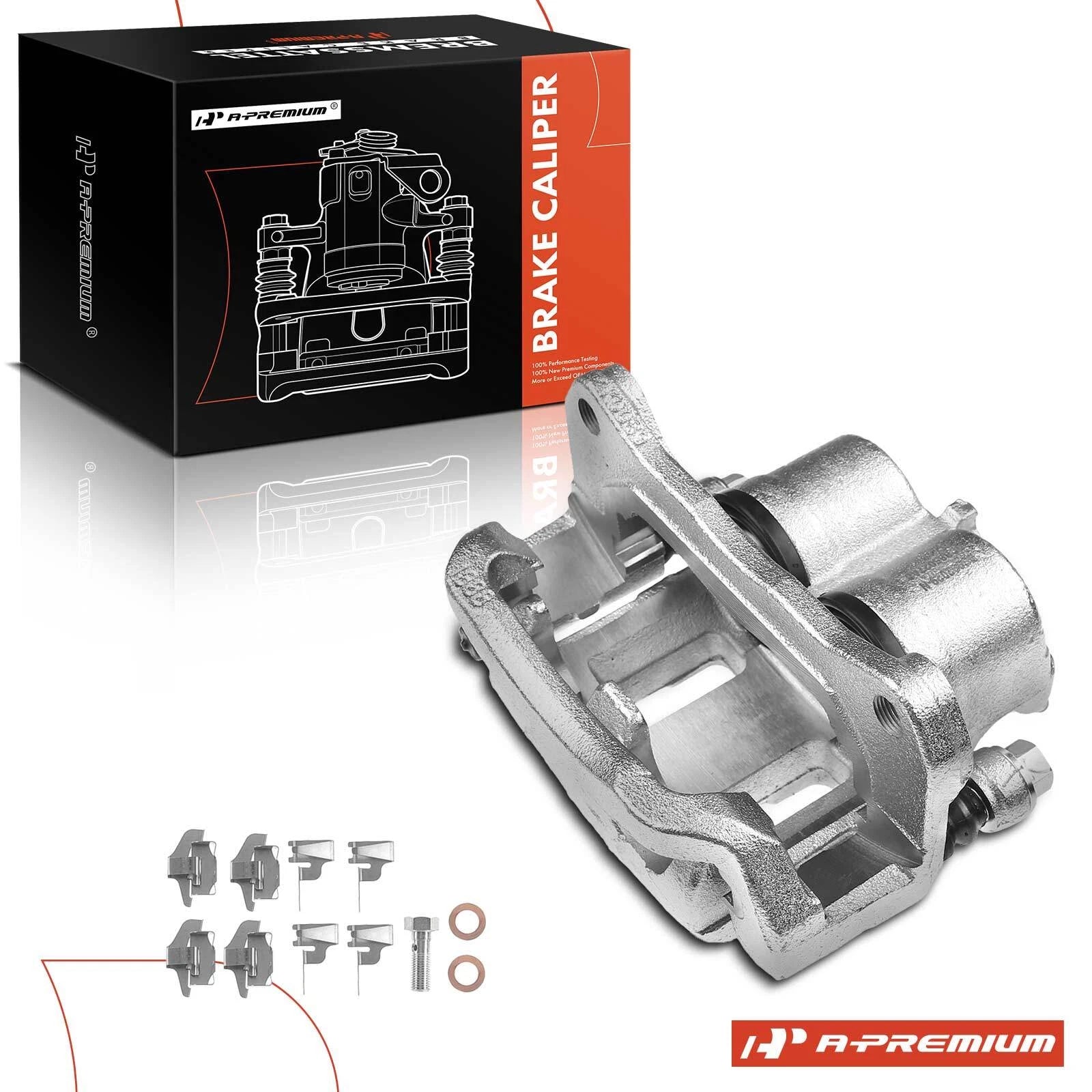 Front Right Brake Caliper with Bracket for Ford Edge (2011–2014)