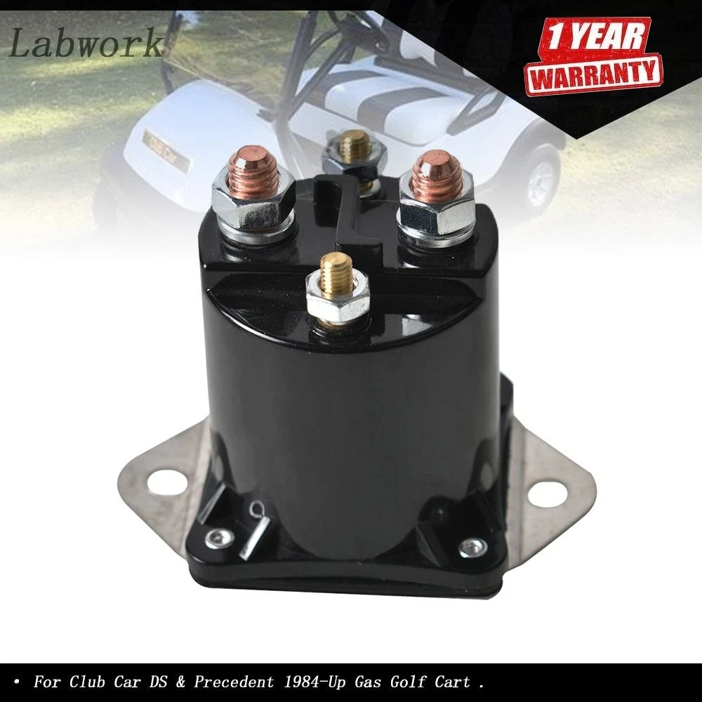 Solenoid Switch for Club Car DS & Precedent Gas Golf Cart (1984âPresent)