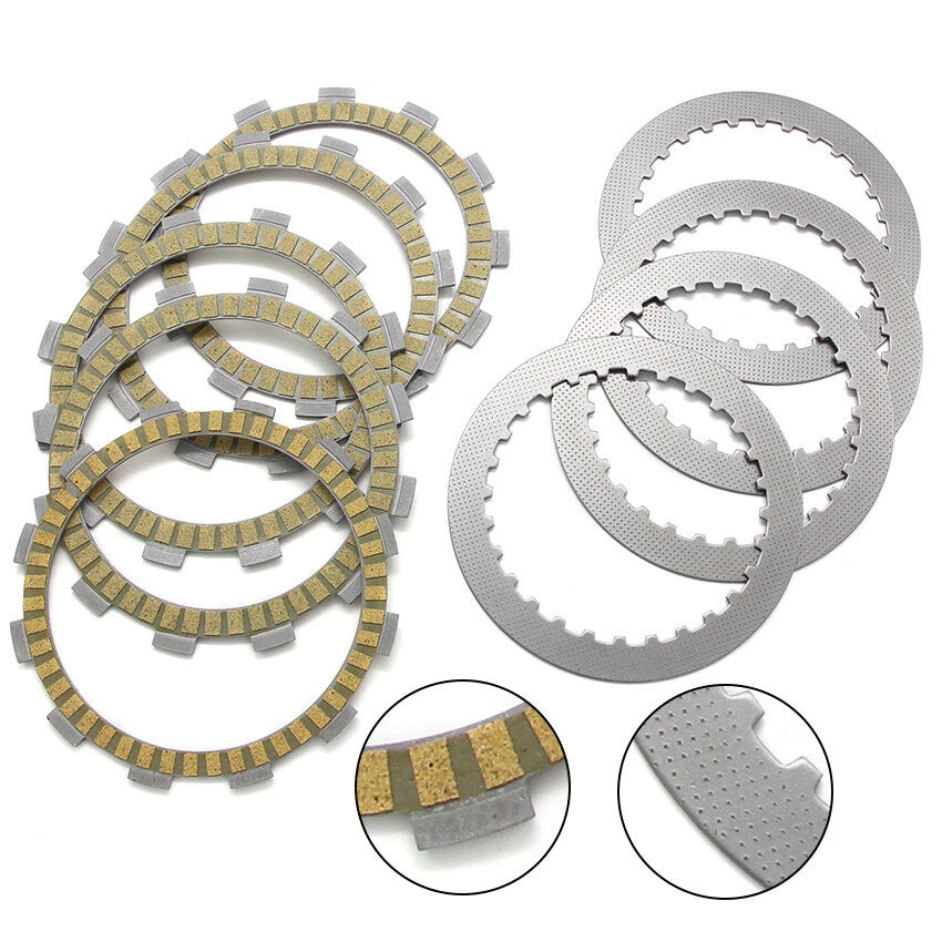 Clutch Friction Disc Plate Kit for Suzuki GW250 Inazuma TU250 GN250 DR250S (2013–2018)