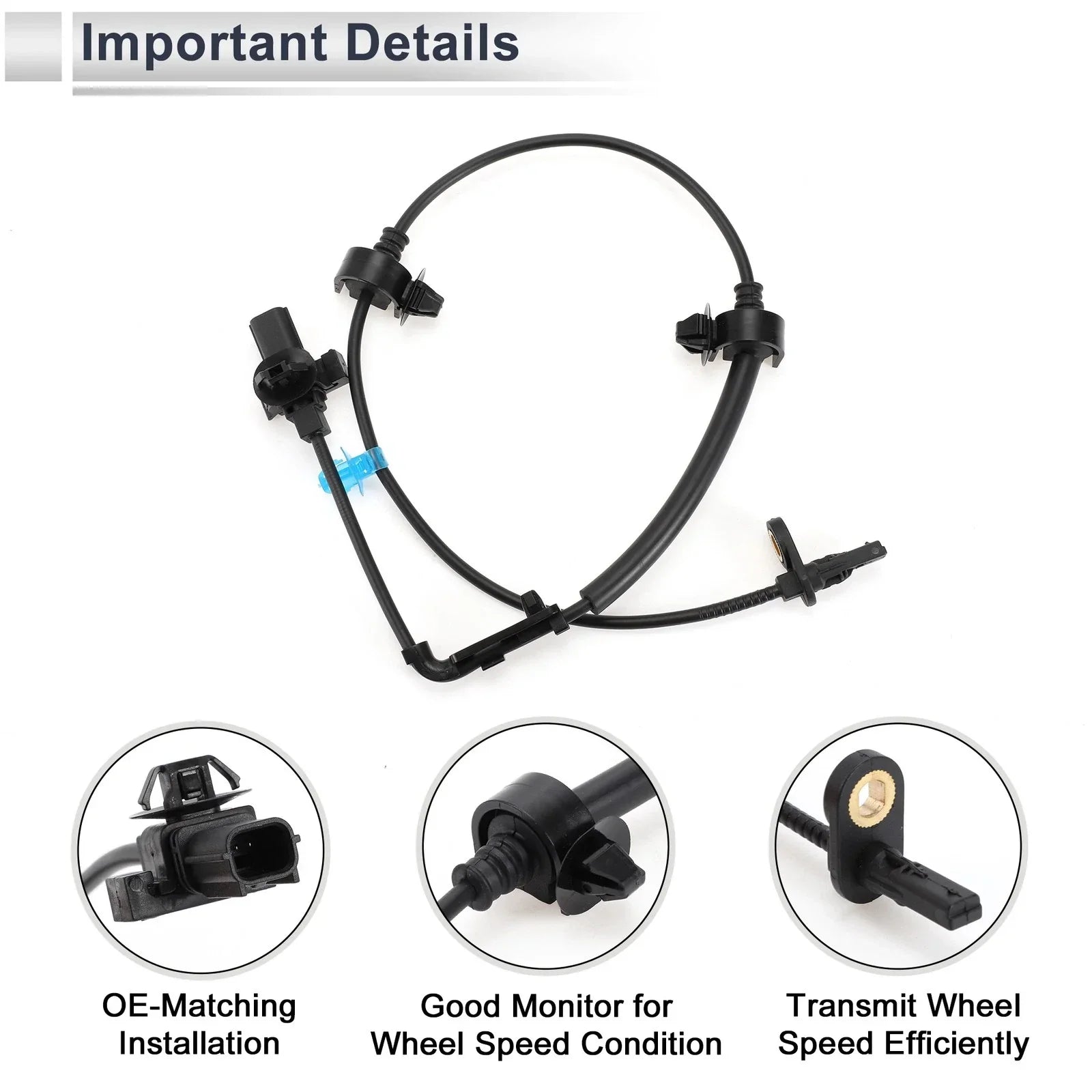 ABS Wheel Speed Sensor for Honda Civic Front Left (2006-2011)