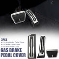 3 Pcs Accelerator & Brake Pedal Cover Set for BMW X3 X4 (2011–2023)
