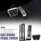 3 Pcs Accelerator & Brake Pedal Cover Set for BMW X3 X4 (2011–2023)