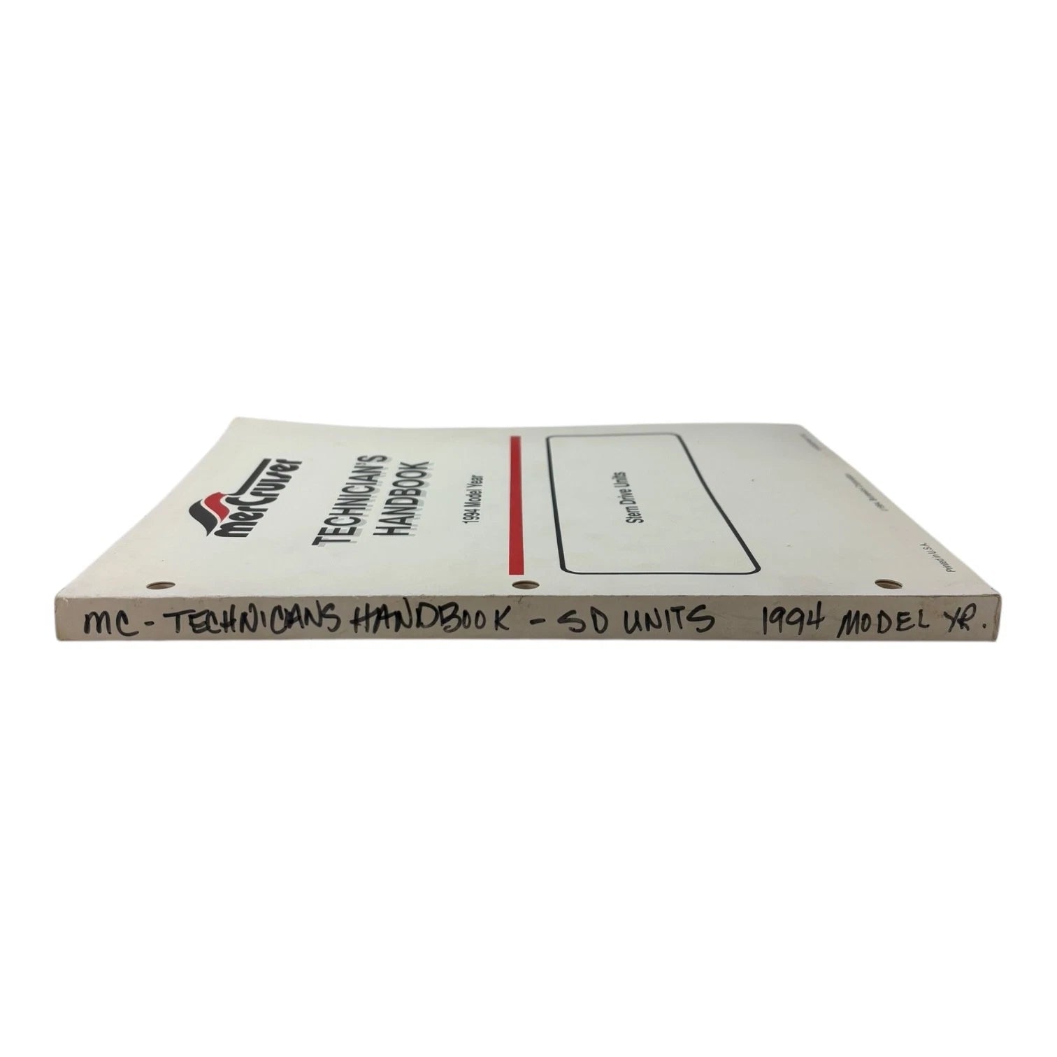 Stern Drive Units Technician's Handbook for MerCruiser (1994) 90-806534940