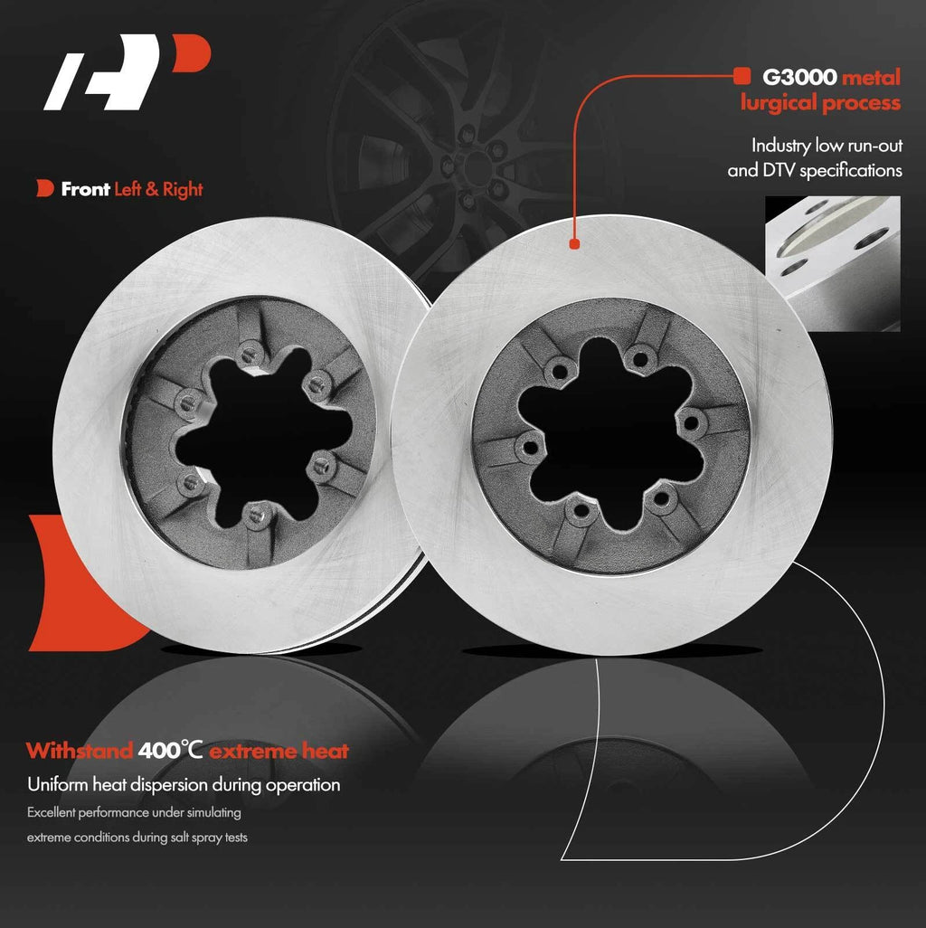 Front Disc Brake Rotors for Chevrolet Colorado GMC Canyon (2009–2012)