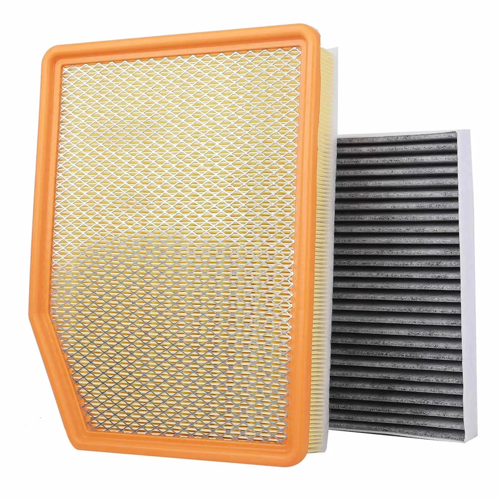 Cabin & Engine Air Filter Kit for Chevrolet GMC 2.7L - 6.6L (CF185 A3244C)