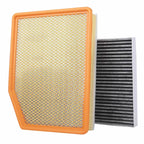 Cabin & Engine Air Filter Kit for Chevrolet GMC 2.7L - 6.6L (CF185 A3244C)