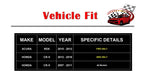 Brake Rotor and Ceramic Pads Disc Kit for Honda CR-V, Acura RDX (2007-2011)